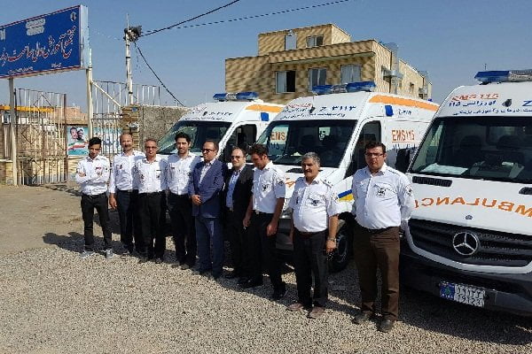 اورژانس شهرستان گچساران به هفت دستگاه آمبولانس مدرن مجهز شد