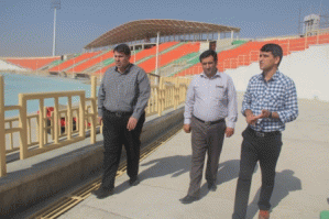 بازدید مدیر کل ورزش و جوانان کهکیلویه و بویر احمد از اماکن ورزشی شهرستان بویراحمد