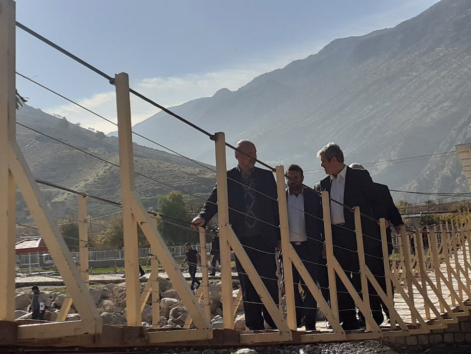 افتتاح فاز اول پروژه گردشگری روستای دیل از توابع گچساران