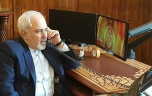 گفت‌وگوی تلفنی ظریف و وزیر خارجه عراق