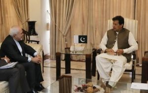 ظریف با عمرانخان دیدار کرد ظریف با عمرانخان دیدار کرد