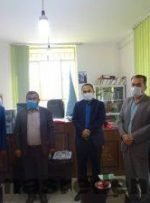 نشست شهردار و اعضای شورای شهر باشت  با رئیس دادگستری برگزارشد+تصاویر