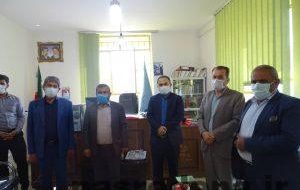 نشست شهردار و اعضای شورای شهر باشت  با رئیس دادگستری برگزارشد+تصاویر