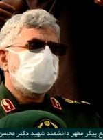 فرمانده سپاه قدس در تشییع شهید هسته‌ای