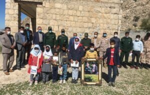 سفر مسئولان سپاه و آموزش و پرورش به روستاهای عشایری کهگیلویه وبویراحمد