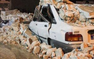 سی سخت ۱۲ ساعت پس از زلزله