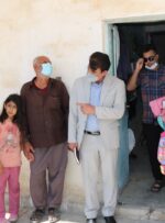 بازدید عزیز الله دیلمی ریاست بهزیستی گچساران از خانواده های چند معلولی