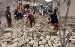 زمین لرزه در بادغیس افغانستان ۱۲ کشته برجای گذاشت