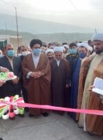 افتتاح بزرگترین پروژه فرهنگی چاروسا/ مصلای نماز جمعه قلعه رئیسی رسما افتتاح شد