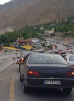 خروج مسافران از مازندران جاده کندوان را یک‌طرفه کرد