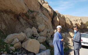 داستان پروژه صخره های خطر ناک محله لبنان گچساران و مطالبات مردم