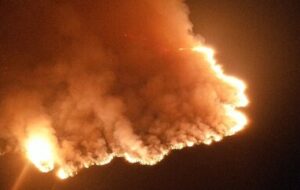 عکس و فیلم دیده نشده از آتش‌سوزی ۴۰ هکتاری در تالاب بین‌المللی انزلی