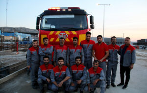 دومین خودروی سنگین آتشنشانی در پتروشیمی گچساران