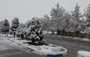 قطعی چند ساعته برق برخی از مناطق شهر یاسوج به دلیل بارش برف