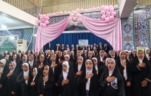 اجتماع بزرگ بانوان دهدشتی در جشن ولادت حضرت معصومه(س)+عکس