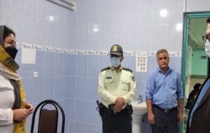 بازدید دادستان و حال ناخوش مرکز درمانی سی‌سخت+تصویر و فیلم