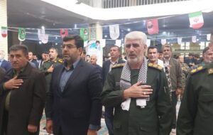 اجتماع بزرگ بسیجیان در مصلای امام خمینی دهدشت+تصاویر