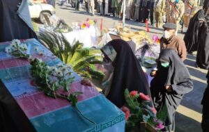 شهید گمنام در « بولی » تدفین می‌شود