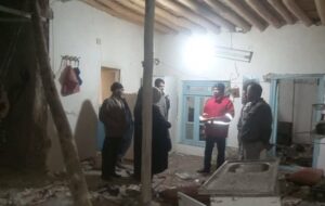 تخریب منزل مسکونی بر اثر انفجار گاز درچکنه‌ علیا