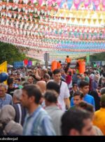 استقبال پایتخت ایران از مهمانی ۱۰ کیلومتری عید غدیر