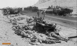 روزی که گور منافقین در «چهارزبر» کنده شد+ تصاویر