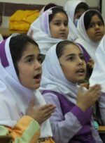 عزاداری دانش آموزان گچسارانی در ایام فاطمیه+ تصاویر