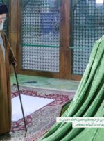 حضور رهبر انقلاب اسلامی در حرم مطهر حضرت امام خمینی (ره)