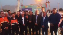 کلنگ احداث تقاطع غیر هم سطح امامزاده جعفر گچساران -باشت به زمین زده شد 5