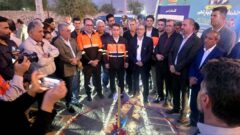 کلنگ احداث تقاطع غیر هم سطح امامزاده جعفر گچساران -باشت به زمین زده شد 6