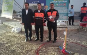 کلنگ احداث تقاطع غیر هم سطح امامزاده جعفر گچساران -باشت به زمین زده شد
