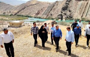 بازدید رئیس سازمان جهاد کشاورزی استان از پروژه‌های آب و خاک شهرستان های گچساران و باشت