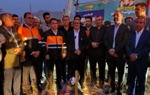 کلنگ‌زنی پروژه‌های بزرگ راهداری در گچساران+ تصاویر