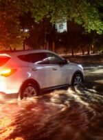 آبگرفتگی معابر و مشکلات شهروندان در گچساران