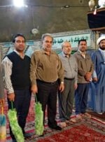 عطرافشانی ضریح مطهر امامزاده بی‌بی حکیمه (س) در گچساران