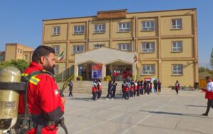 مانور بزرگ زلزله و ایمنی در گچساران+ تصاویر مانور بزرگ زلزله و ایمنی در گچساران+ تصاویر