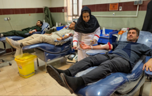 پویش «نذر خون» در مسیر مقاومت+ تصاویر پویش «نذر خون» در مسیر مقاومت+ تصاویر