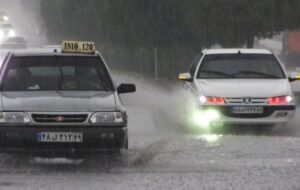 روز زیبای بارانی در گچساران