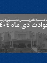 اسامی جانباختگان حوادث دیماه 1404 اسامی جانباختگان حوادث دیماه 1404