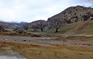 طبیعت تماشایی گچساران در آغوش باران