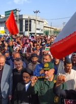 سیل خروشان گچسارانی‌ها با فریاد «مرگ بر آمریکا»+ تصاویر