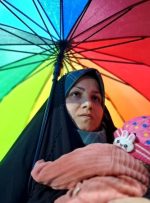 حرارت قیام گچسارانی‌ها در هوای بارانی+ تصاویر
