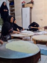 نان شیرین بانوان گچسارانی قوت قلب رزمندگان+ فیلم