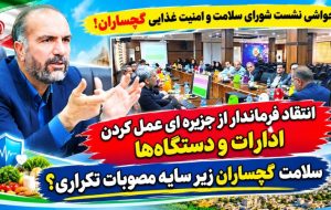 انتقاد فرماندار گچساران از عملکرد جزیرهای دستگاههای اجرایی! انتقاد فرماندار گچساران از عملکرد جزیرهای دستگاههای اجرایی!